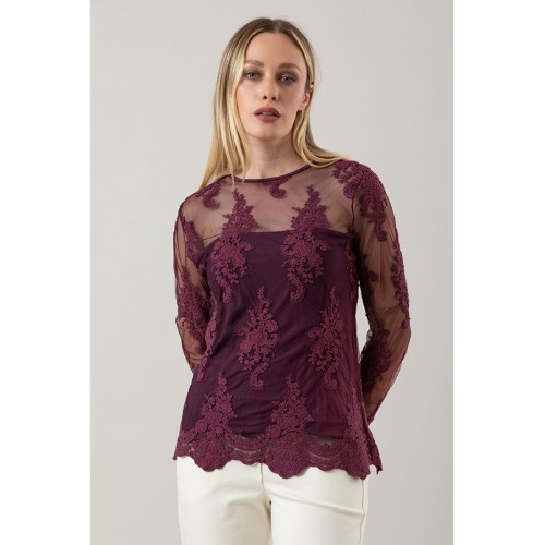 Blusa Agata Amarone