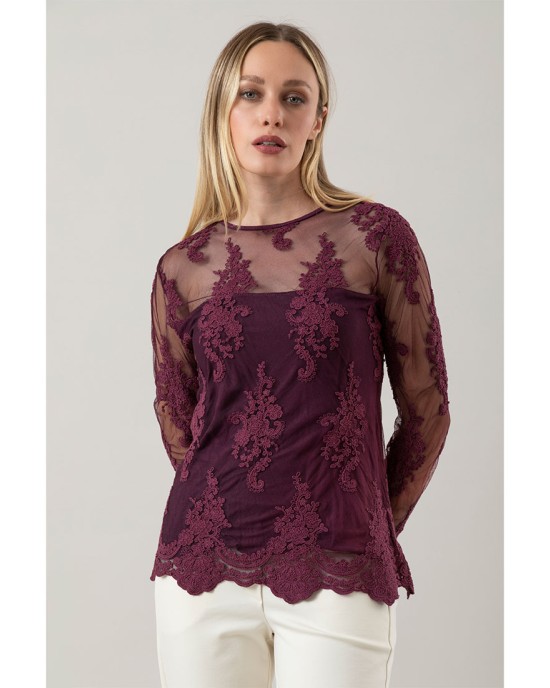 Blusa Agata Amarone