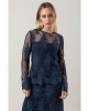 Blusa Agata Blu Notte