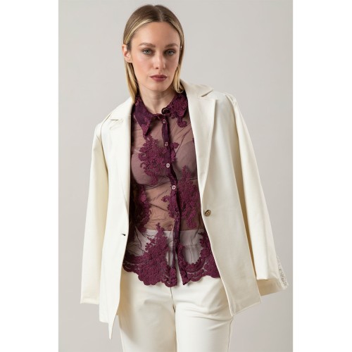 Camicia Fleurette Amarone