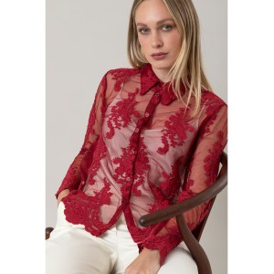 Camicia Fleurette Mosto