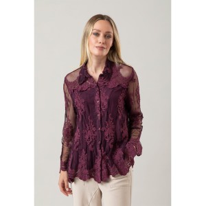 Camicia Over Parisienne Amarone
