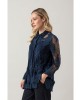 Camicia Over Parisienne Blu Notte