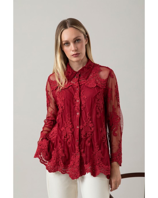 Camicia Over Parisienne Mosto