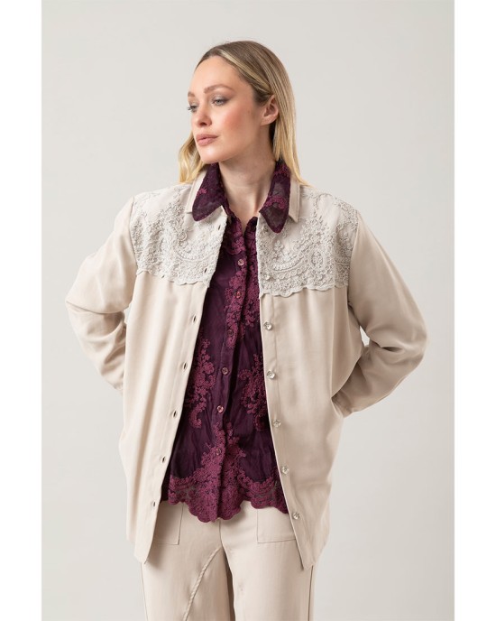 Overshirt Milano Argilla