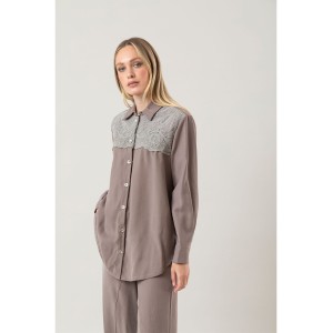Overshirt Milano Fango