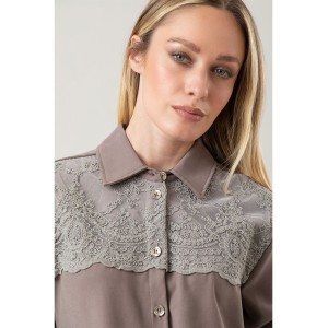 Overshirt Milano Fango