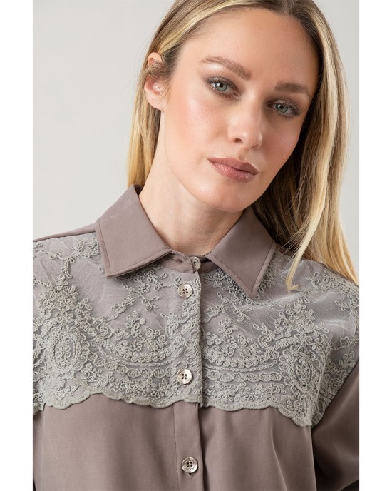 Overshirt Milano Fango
