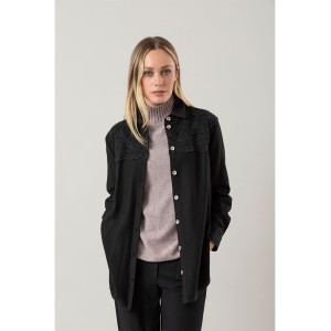 Overshirt Milano Nero