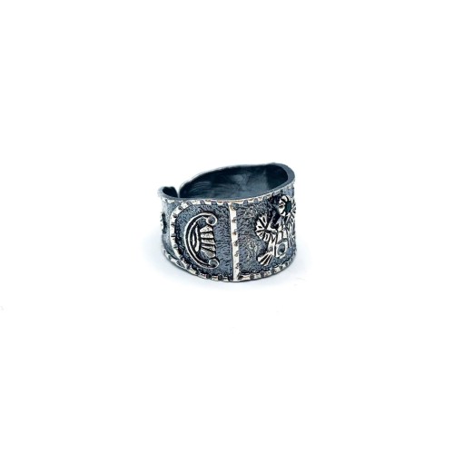 Anello Scarabeo Brunito