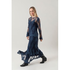 Blusa Agata Blu Notte