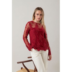 Blusa Agata Mosto