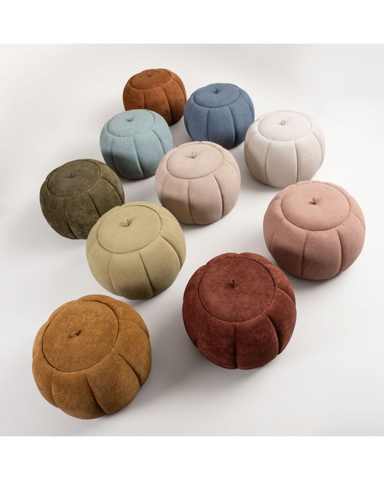 Pouf Contenitore Pumpkin Senape