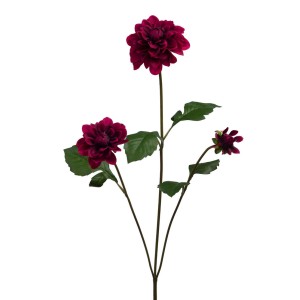 Dahlia Fiore Artificiale Burgundy H 104 cm