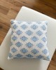 Cuscino Sardo Pistoccu Jacquard Azzurro