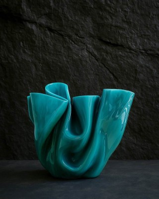 ROSAURA SANNA Vaso Fazzoletto Medio H 17 cm