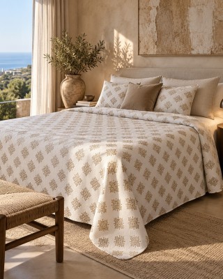 Copriletto Sardo Pistoccu Jacquard